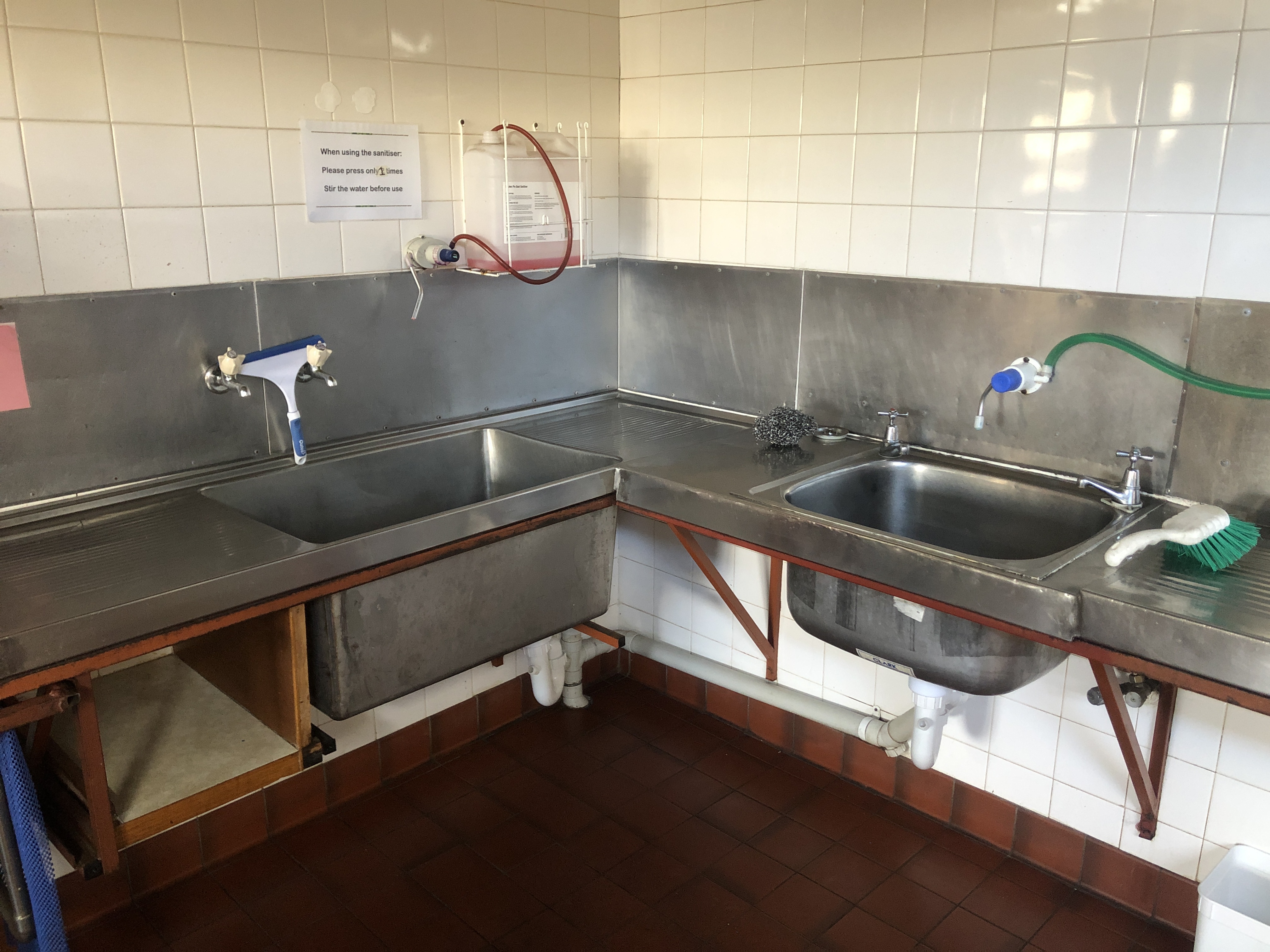 Clean-up reorientation